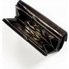 4U Cavaldi Černá lakovaná kožená peněženka M773 (Velikost ONE SIZE)