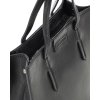 MARCO MAZZINI Černá dámská elegantní shopper kabelka