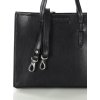 MARCO MAZZINI Černá dámská elegantní shopper kabelka