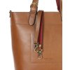 MARCO MAZZINI Světle hnědá dámská stylová shopper kabelka