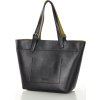 MARCO MAZZINI Černá prostorná shopper kabelka