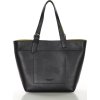 MARCO MAZZINI Černá prostorná shopper kabelka