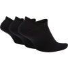 Černá sada ponožek Nike Everyday Lightweight 3-Pack Socks