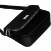 Peterson černá crossbody kabelka s klopou