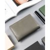 4U Cavaldi šedá malá peněženka z přírodní kůže M792