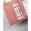 4U Cavaldi růžová dámská kožená peněženka M778