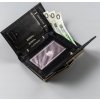 4U Cavaldi Černá peněženka s RFID M815