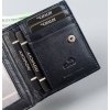 4U Cavaldi tmavě modrá malá peněženka na patentku M810