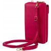 4U Cavaldi tmavě růžová peněženka s odnímatelným popruhem M841