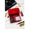 Peterson Dárková sada červené střední peněženky a klíčenky Q025