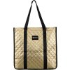 Rovicky Zlatá prošívaná shopper bag