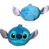 Modrý sametový polštář Lilo and Stitch