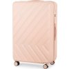 SOLIER béžový cestovní kufr KYOTO vel. XL