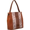 David Jones hnědá shopper kabelka s hadím vzorem (Velikost ONE SIZE)