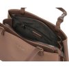 David Jones tmavě béžová shopper kabelka s třemi komorami (Velikost ONE SIZE)