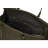 David Jones khaki elegantní shopper kabelka