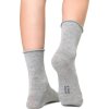 Šedé unisex kašmírové ponožky Art.083
