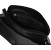Rovicky Černá crossbody taška se stříbrným kováním