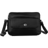 Rovicky Černá crossbody taška se stříbrným kováním