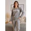 Šedé dámské pyžamo s logem DOCTOR NAP