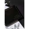 Always Wild černá elegantní kožená peněženka bez zapínání A252 (Velikost ONE SIZE)