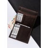 Always Wild tmavě hnědá elegantní pánská peněženka A233 (Velikost ONE SIZE)
