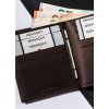 Always Wild tmavě hnědá elegantní pánská peněženka A233 (Velikost ONE SIZE)