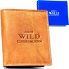 Always Wild světle hnědá elegantní pánská peněženka A230