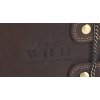 Always Wild hnědá kožená pánská peněženka s RFID systémem A272