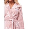 Župan se vzorem L&L Miss Fleur (Velikost L, Barva růžová)