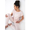 Pudrové dámské pyžamo Sensis Only Love