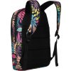 Rovicky černý dámský batoh s barevným vzorem (Velikost ONE SIZE)