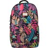 Rovicky černý dámský batoh s barevným vzorem (Velikost ONE SIZE)