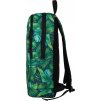 Rovicky zelený dámský vzorovaný batoh