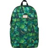 Rovicky zelený dámský vzorovaný batoh