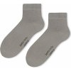 Šedé pánské bambusové ponožky Art.028