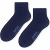 Tmavě modré pánské bambusové ponožky Art.028