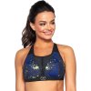 Modrá vzorovaná sportovní podprsenka Ava Active Naomi