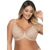 Béžová krajková podprsenka Ava 1824 Beige (Velikost 75H)