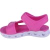 Růžové dívčí sandály Skechers Heart Lights Sandal - Always Flashy