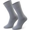 Šedé pánské bambusové ponožky Art. 086
