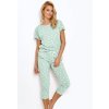 Tříčtvrteční pyžamo s puntíky Taro Chloe