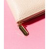 Rovicky béžová stylová peněženka na zip V362 (Velikost ONE SIZE)
