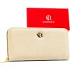 Rovicky béžová stylová peněženka na zip V362 (Velikost ONE SIZE)
