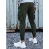Khaki pánské cargo kalhoty