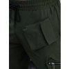 Khaki pánské cargo kalhoty