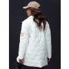Bílá prošívaná přechodová bunda RATIA