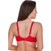 Červená krajková podprsenka Gaia Nike