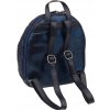 Tmavě modrý malý prošívaný batoh David Jones