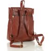 MARCO MAZZINI Hnědý dámský kožený batoh